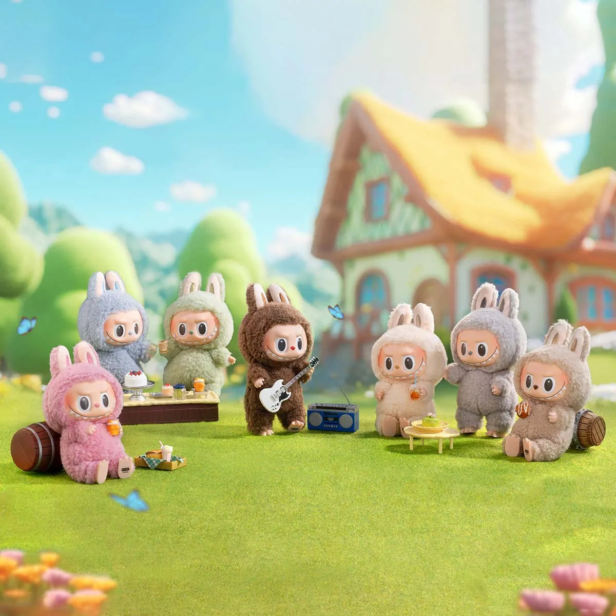 Pop Mart Labubu Excıtıng Macaron Serisi