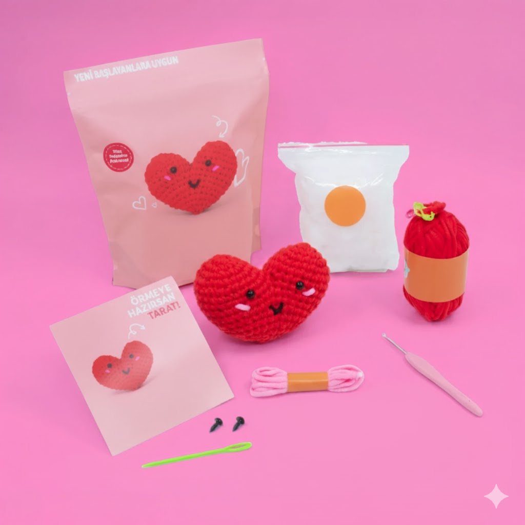 Kalpli Örgü Öğrenme Seti