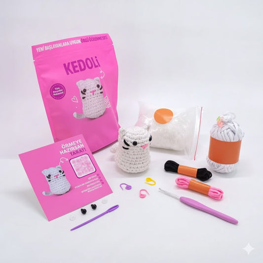 Kedili Örgü Öğrenme Seti