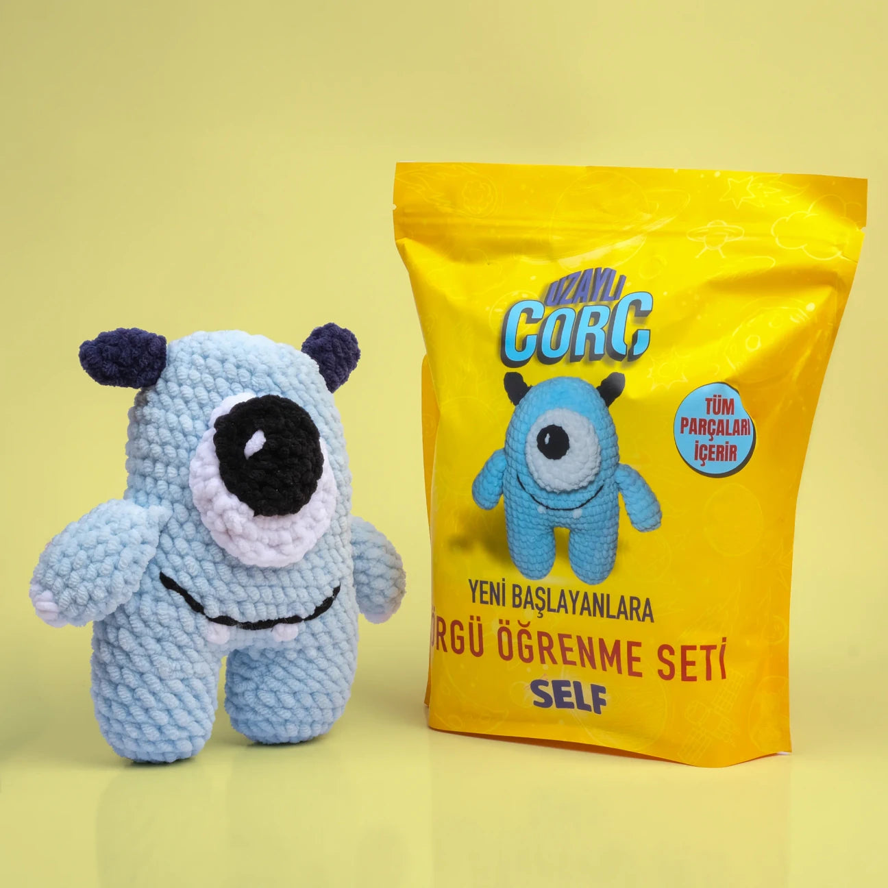 Uzaylı Örgü Öğrenme Seti