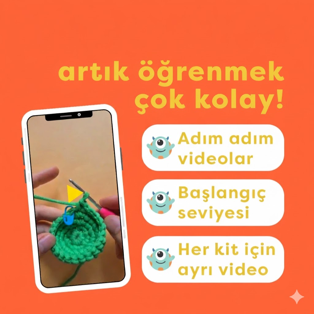 Civciv Örgü Öğrenme Seti